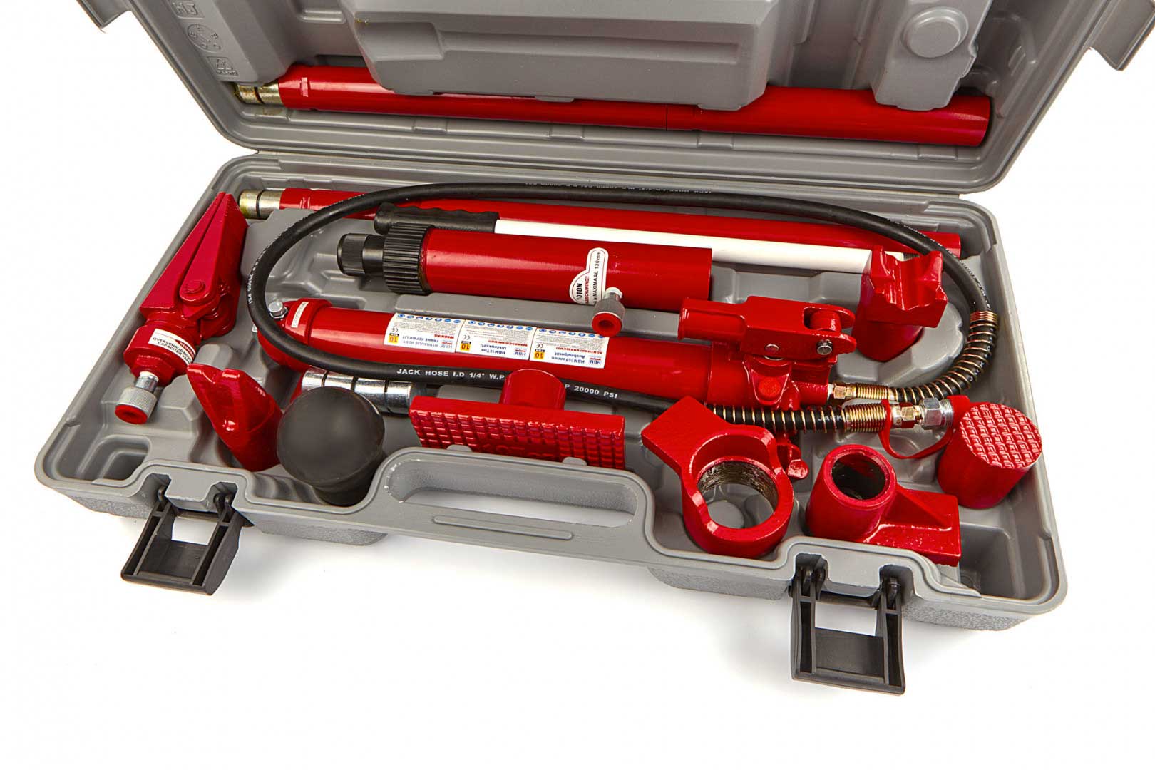 Hydraulická rozpínací souprava - sada, tlak až 10 t, 32 kg