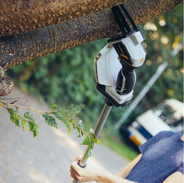 Prodlužovací řezací hřídel 124cm pro AKU elektrické bezdrátové řetězové pily, jednoruční pilky NEXXSAW V2 BATAVIA