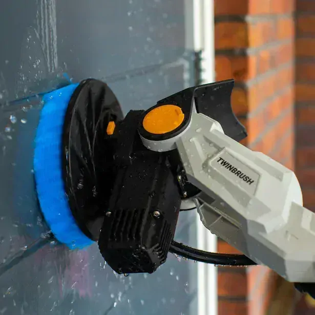 Medium Brush Blue náhradní, středně tvrdý (medium) kartáč pro rotační čistící kartáč TWIN BRUSH BATAVIA