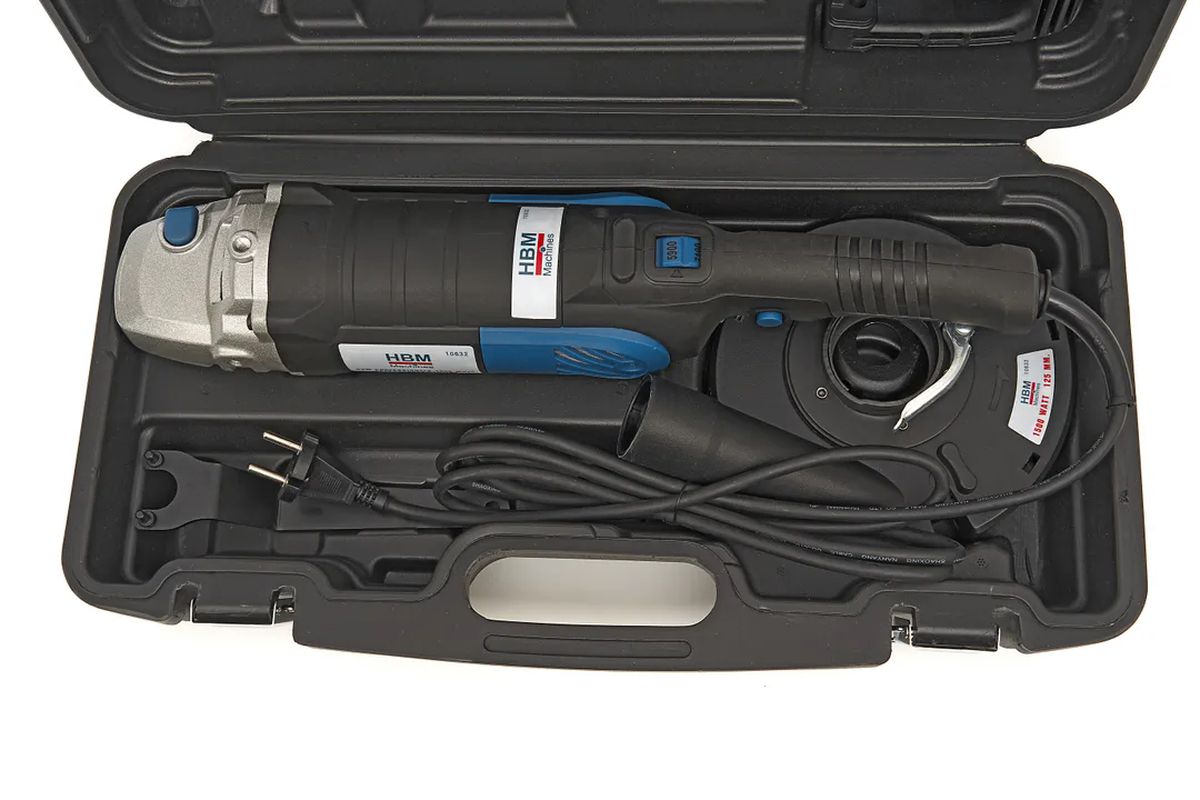 Professional Bruska na beton, 125 mm, 1500 W, 11,8 kg