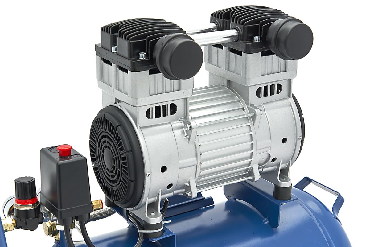 Tichý kompresor, 2HP, 50l, HBM