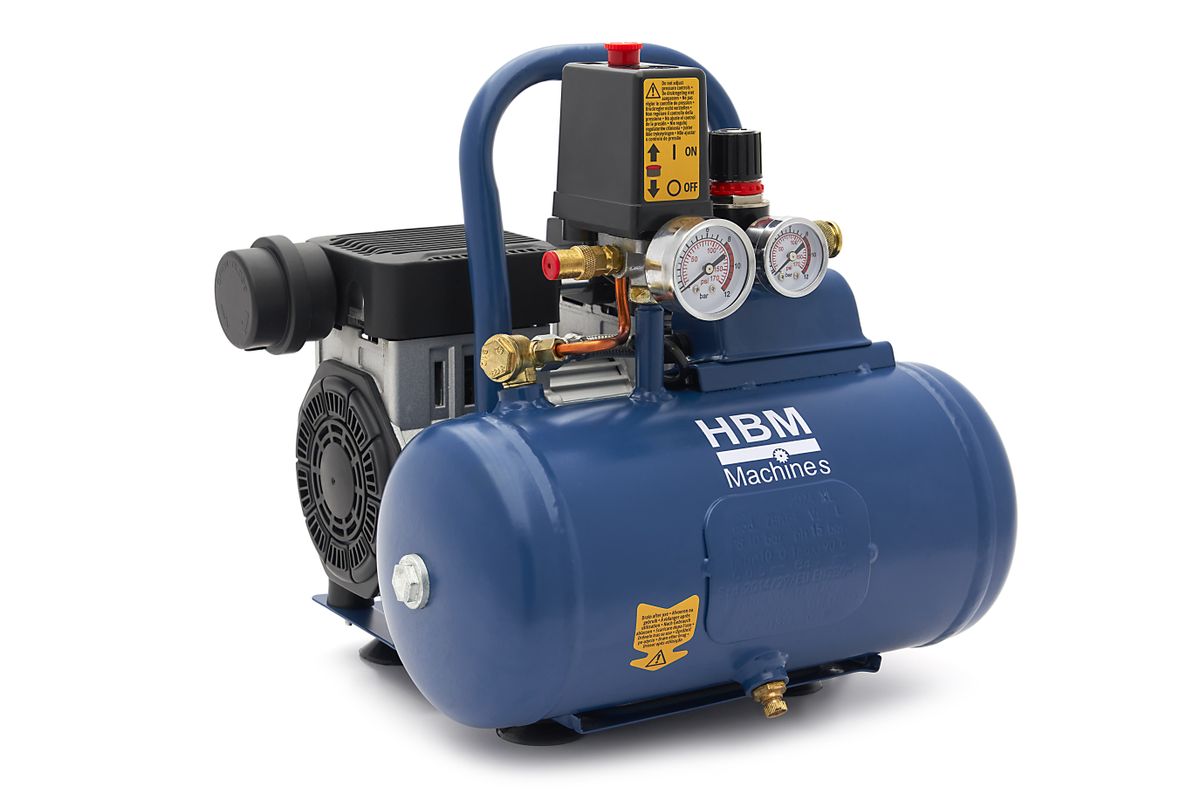 Tichý kompresor, 0,7HP, 6l, HBM