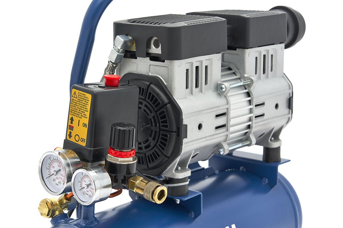 Tichý kompresor, 0,7HP, 8l, HBM