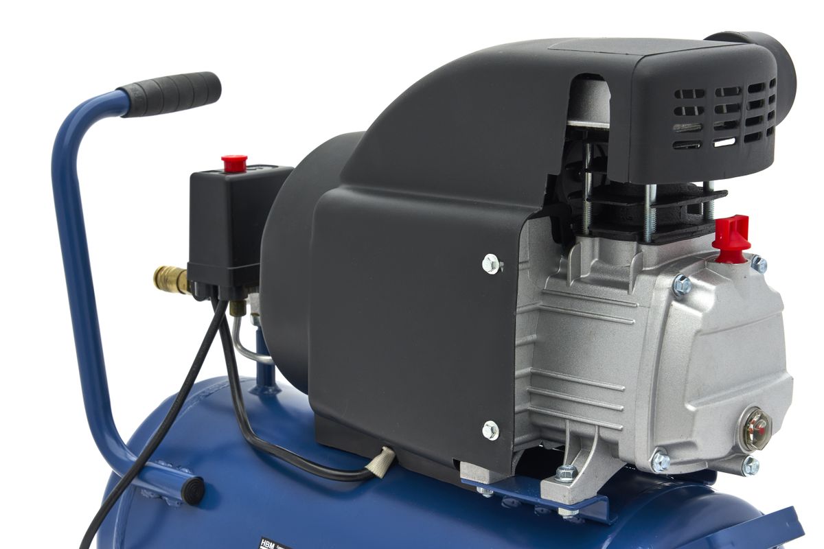 Pístový kompresor, 1,5HP, 24l, HBM