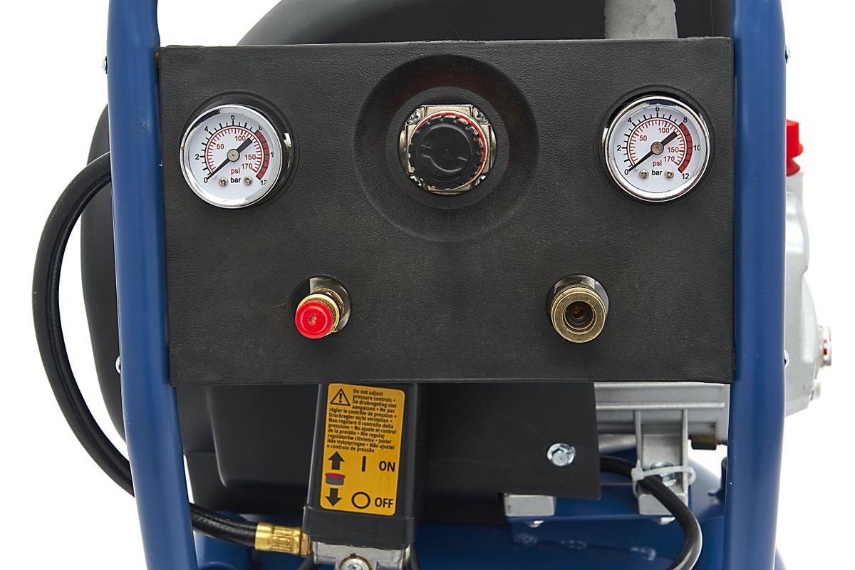 Pístový kompresor, 2,5HP, 75l, HBM