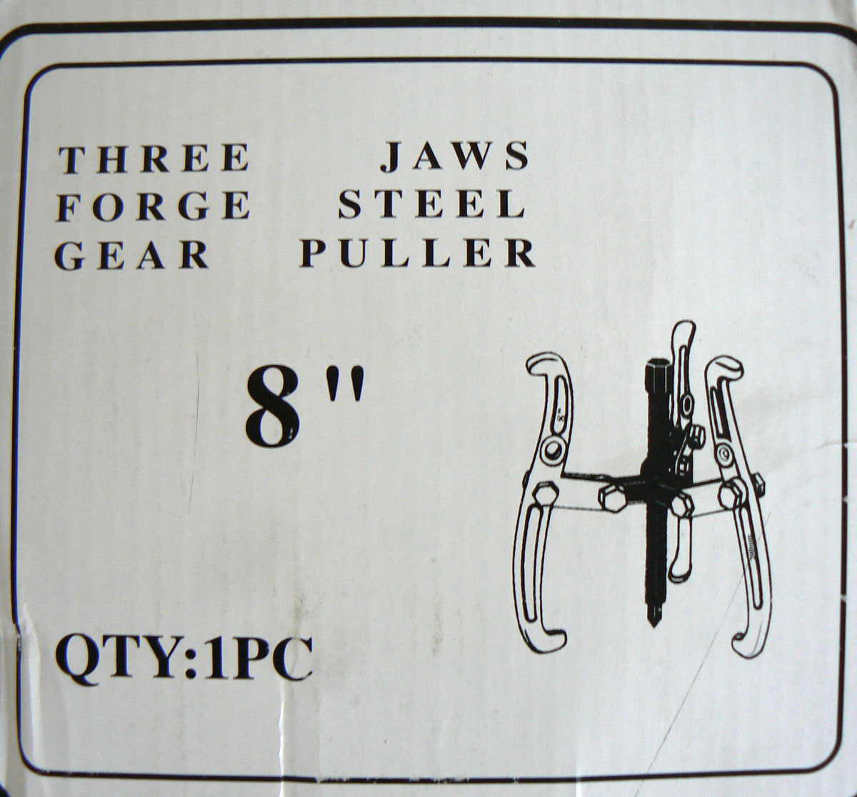 Stahovák 3-ramenný oboustranný - 200 mm, Triumf