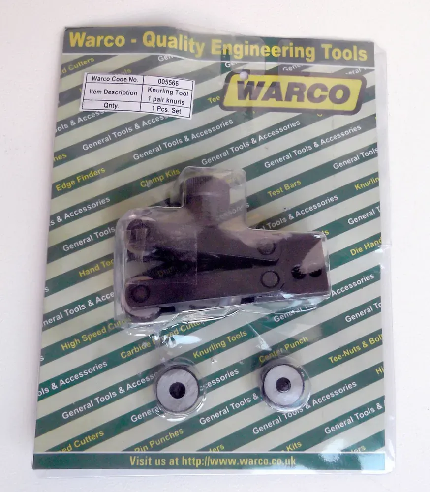 Rádlovací držák pro nožový suport soustruhu - kleštinový typ, Warco