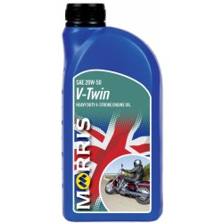Morris Race V-TWIN 20W-50, olej pro 4-taktní motocyklové motory, 1l