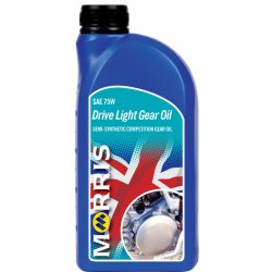 Morris Race Light Gear Oil, 75W (10W-40), GL4, motocyklový převodový olej polosyntetický, 1l