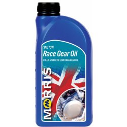 Morris Race Gear Oil, 75W (10W-40), GL5, závodní motocyklový převodový olej plně syntetický, 1l