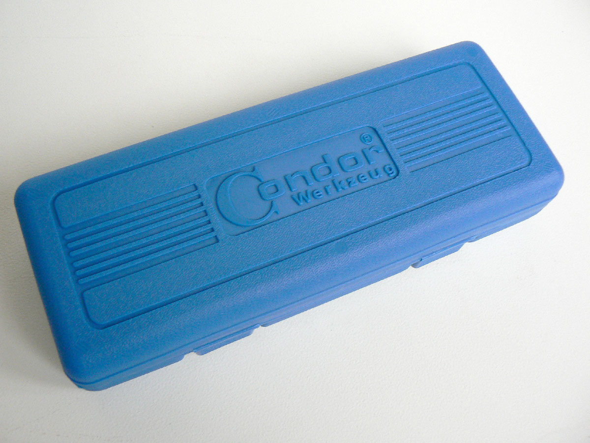 Hlavice nástrčné 1/4", 6 hran 4 - 13 mm, prodloužené, sada 11 dílů, Condor Werkzeug