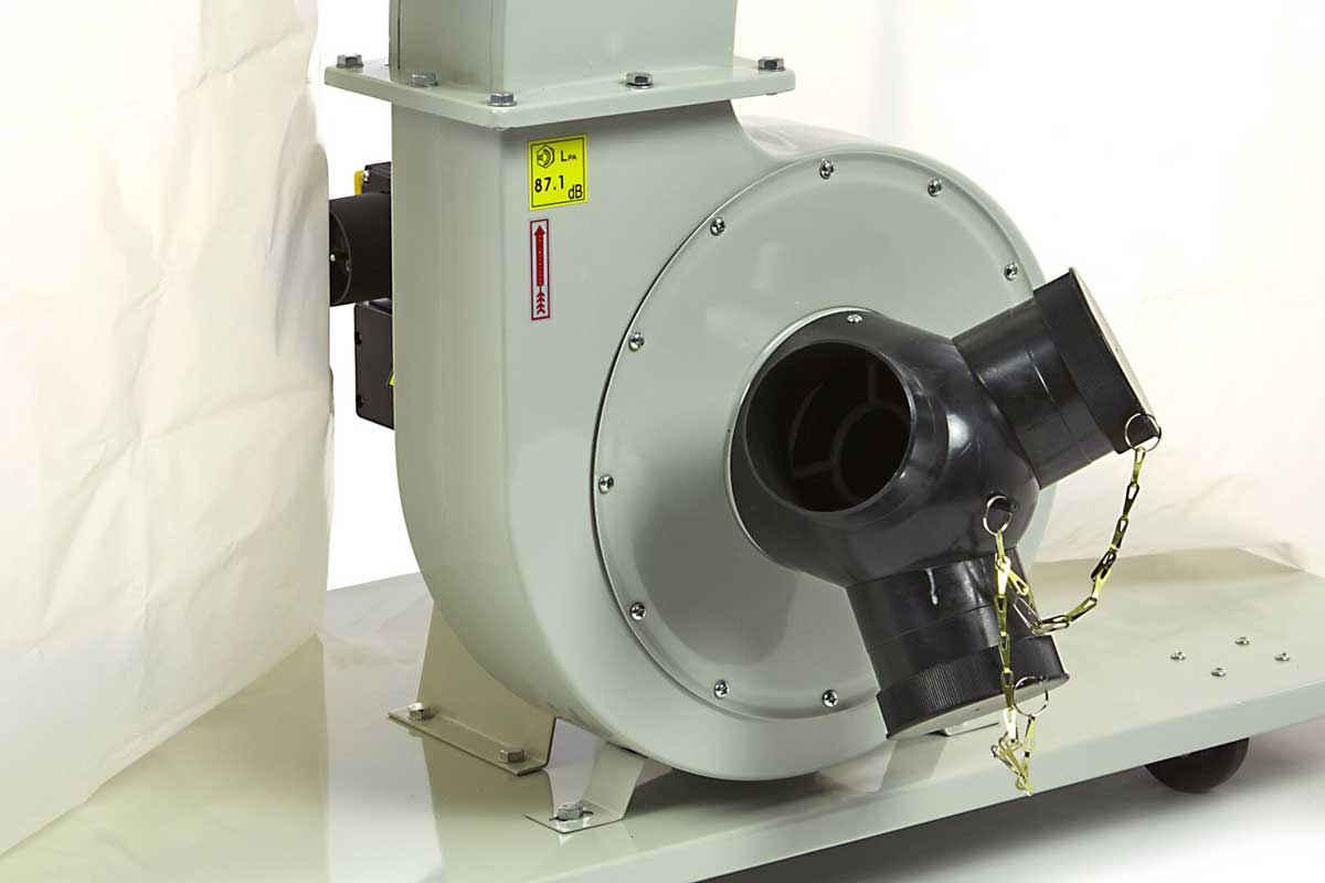 Mobilní profesionální odsávač prachu a pilin "300", 2.2 kW, 230 V, 4000 m3/hod.