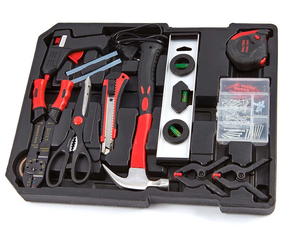 Vozík/kufr s nářadím na kolečkách, 599 dílů, 12.5 kg