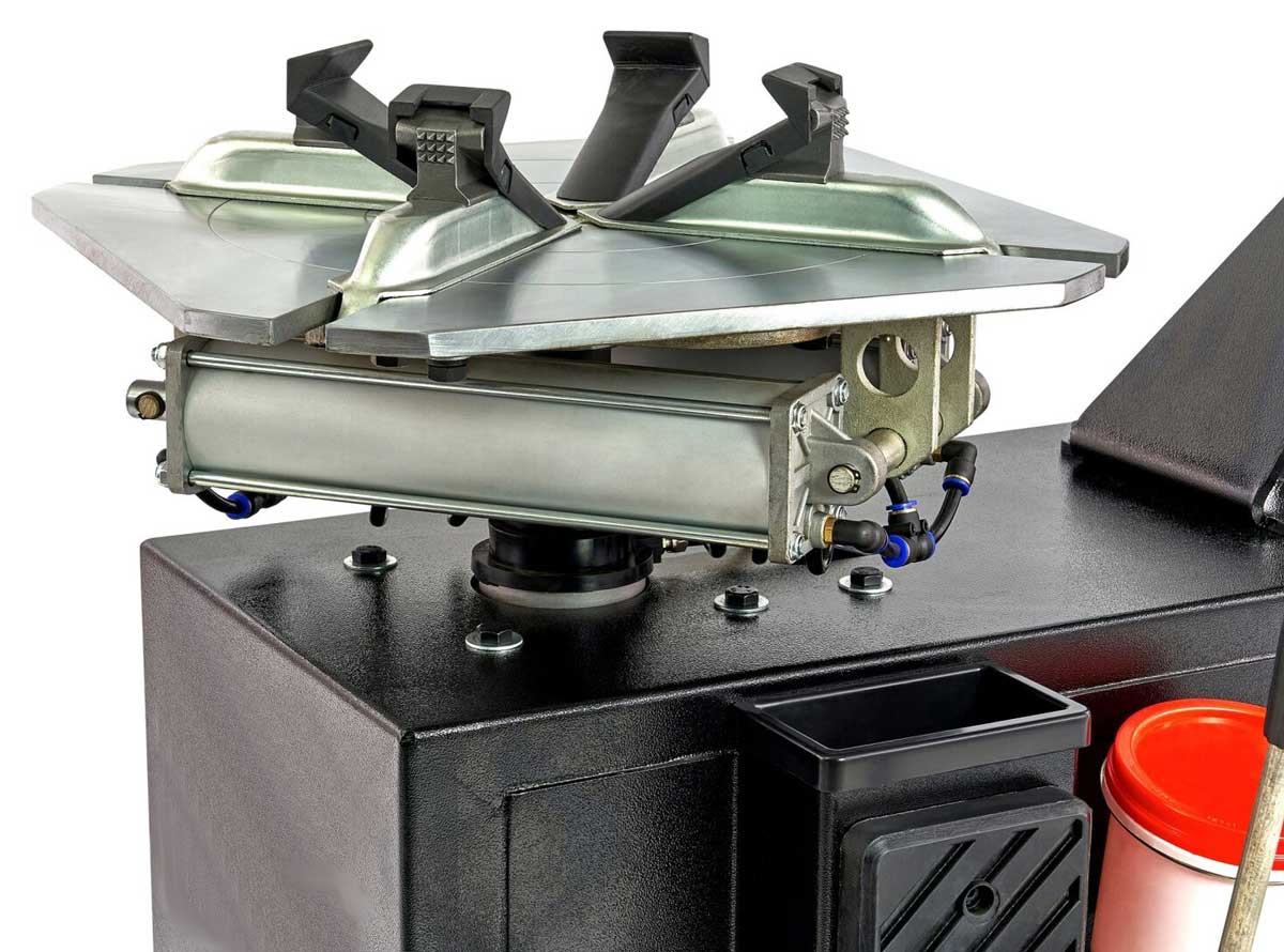 Profesionální zouvačka auto pneumatik pro ráfky 10" - 23", 160 kg