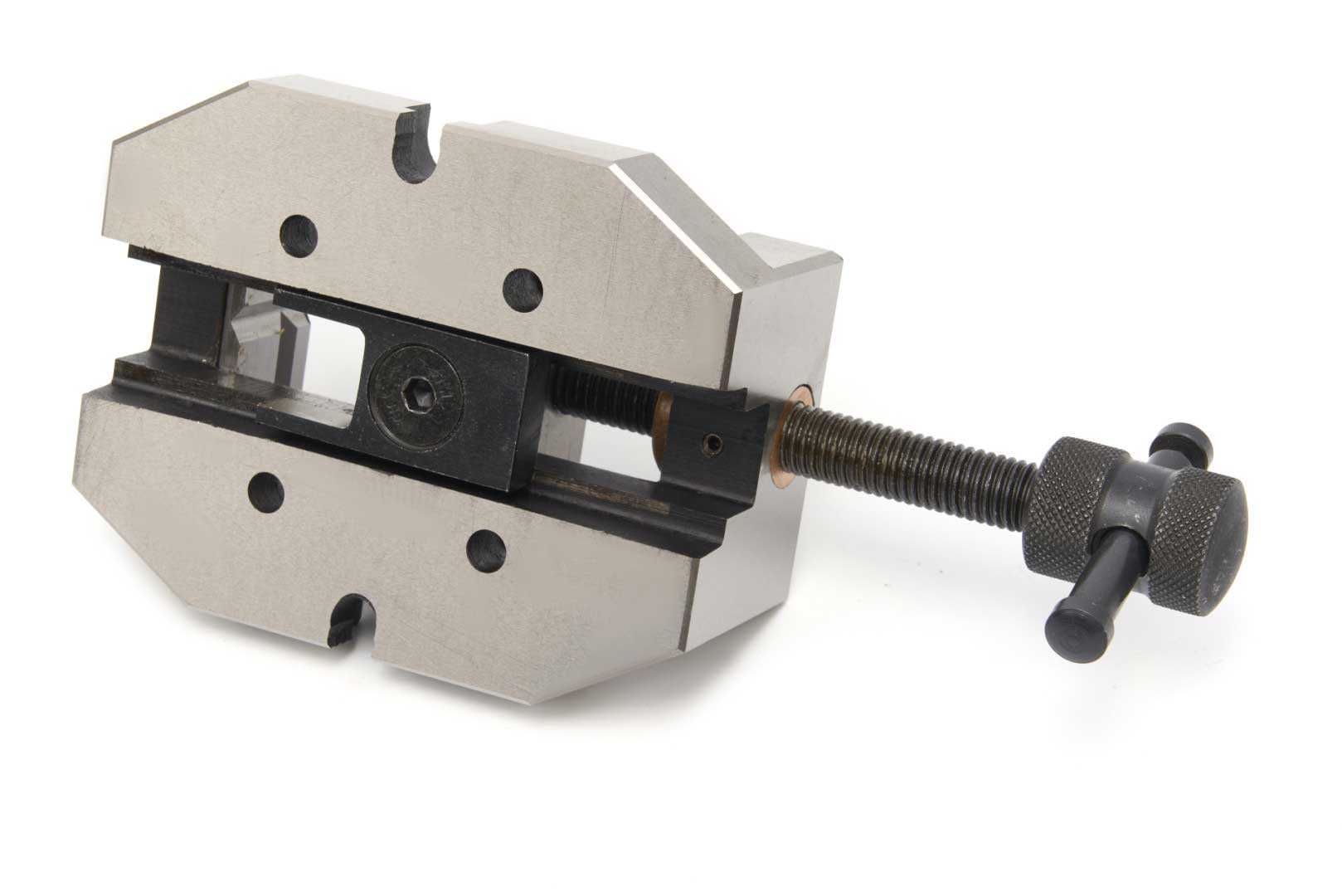 Strojní svěrák pro frézovací přípravek do soustruhu, šířka čelistí 60 mm