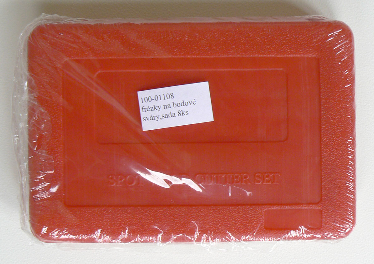 Frézy na bodové sváry, průměr 8 a 10 mm, sada 8 dílů, Triumf