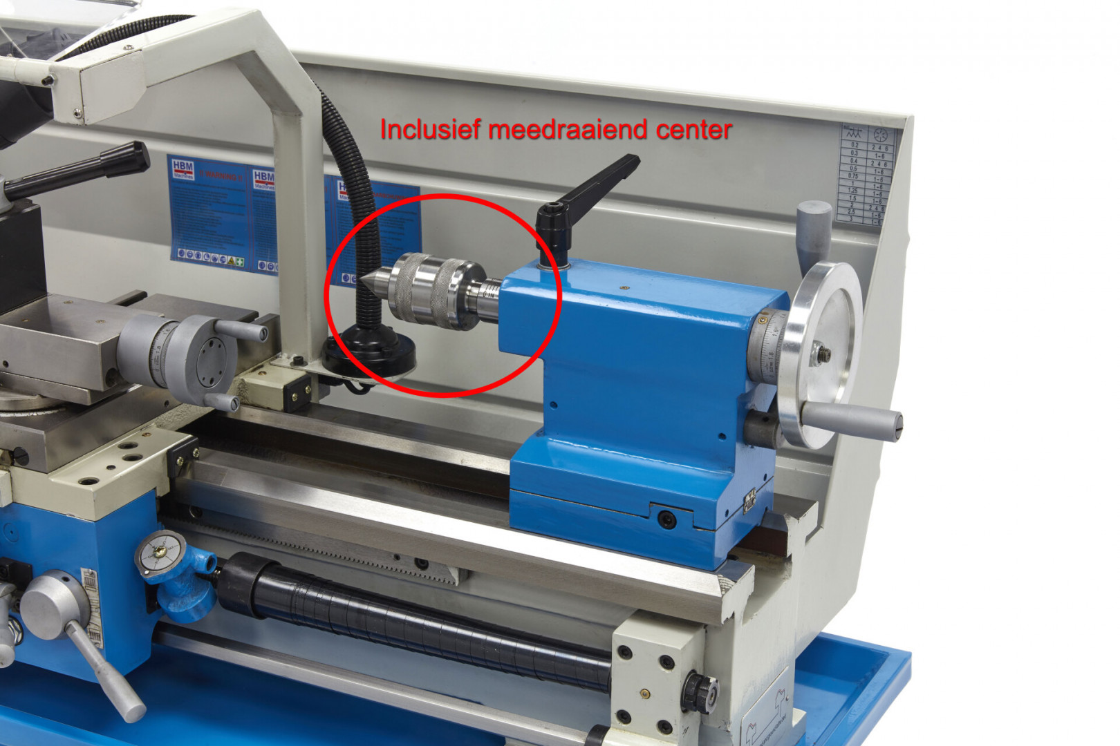 HBM 290V Norton, hrotový soustruh na kov, vario otáčky řízené invertorem, převodovka posuvů, plně vybavený, 1.5 kW, 1f, 250 kg