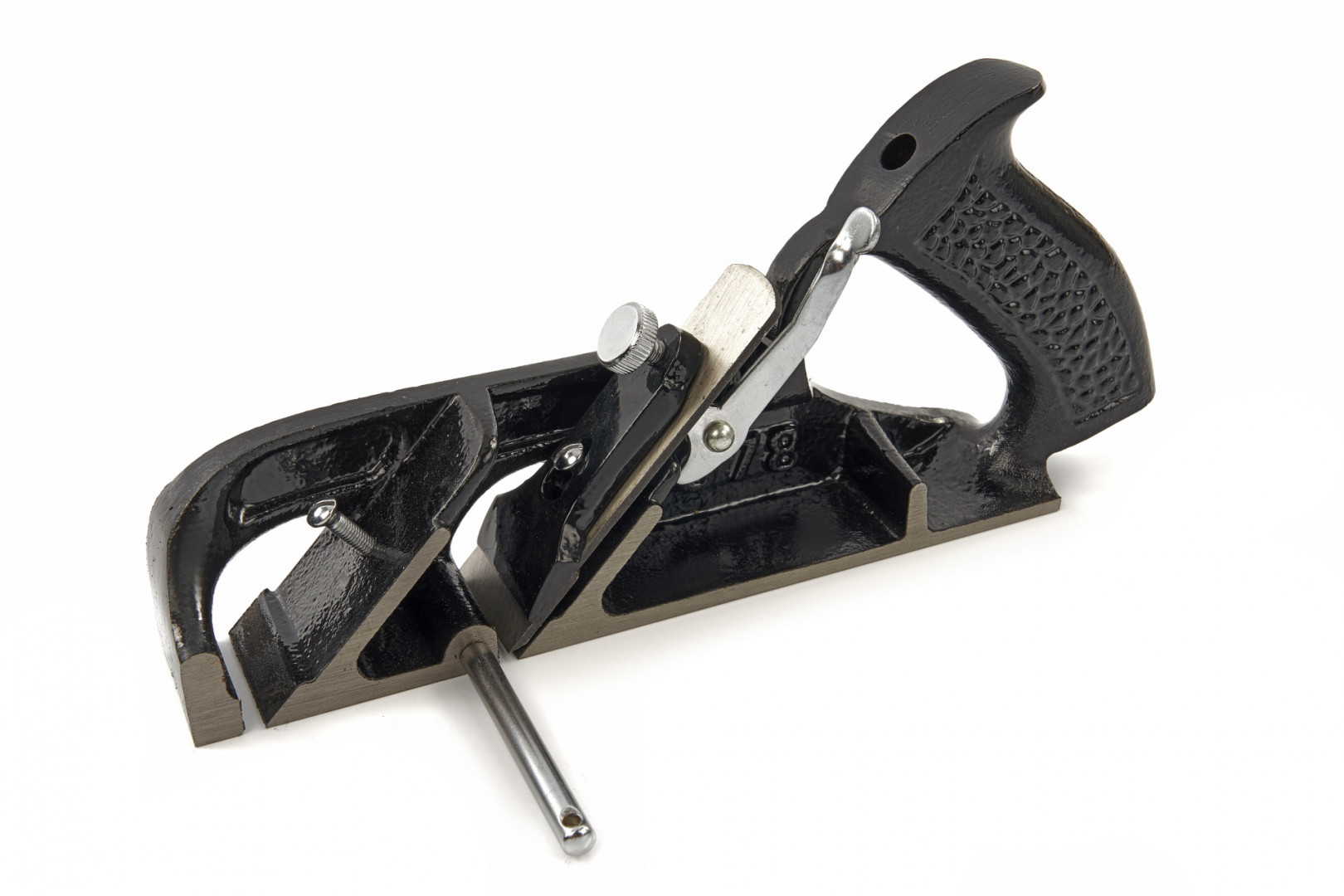 Drážkovací hoblík, římsák - nastavitelné dorazy