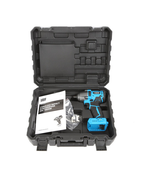 Aku rázový utahovák 1/4", 180 Nm, 20V, bateriová platforma Power20.5, bez baterie a nabíječky