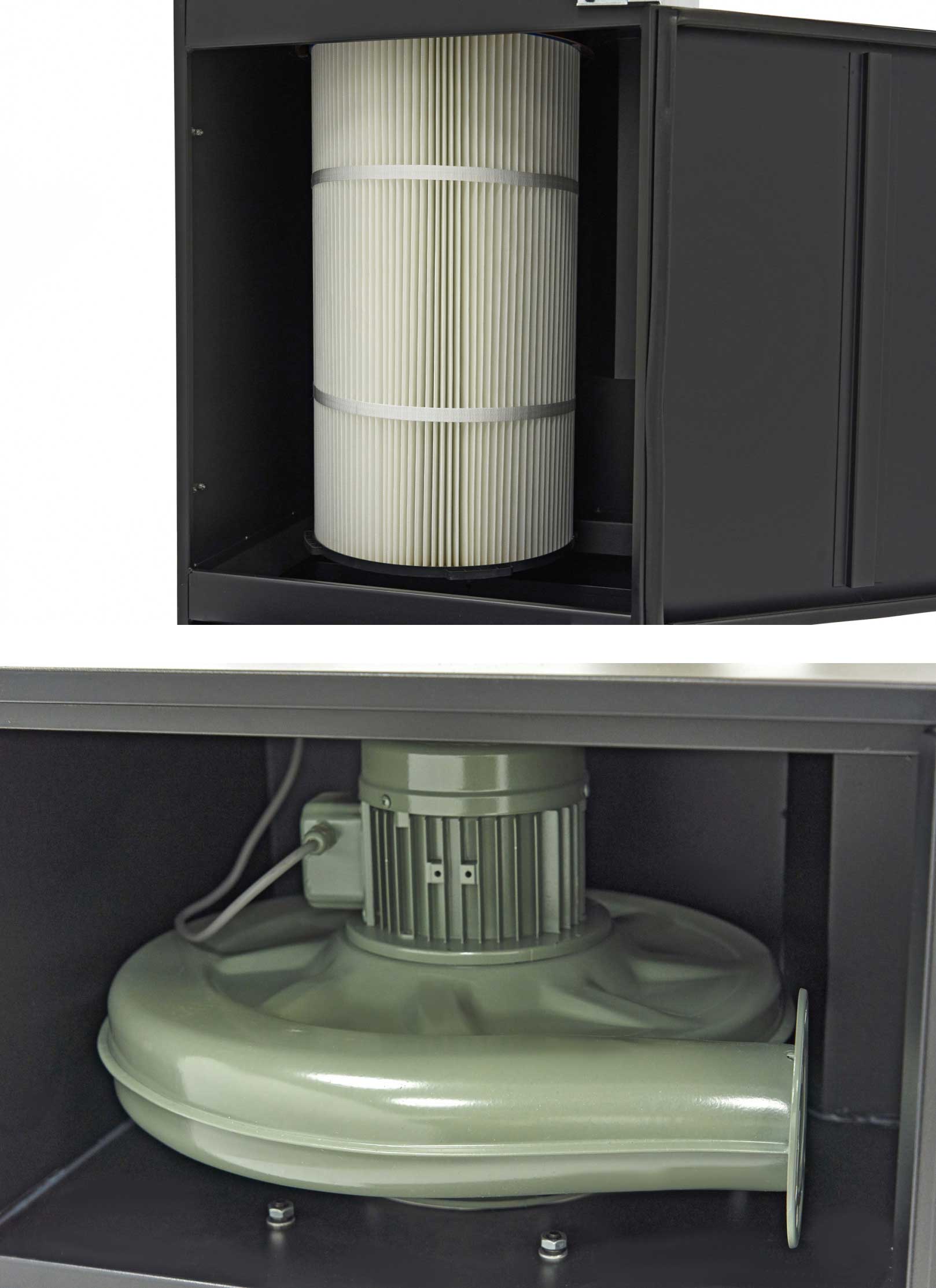 Průmyslová odsávácí jednotka pro tryskací kabinu (pískovací boxy)