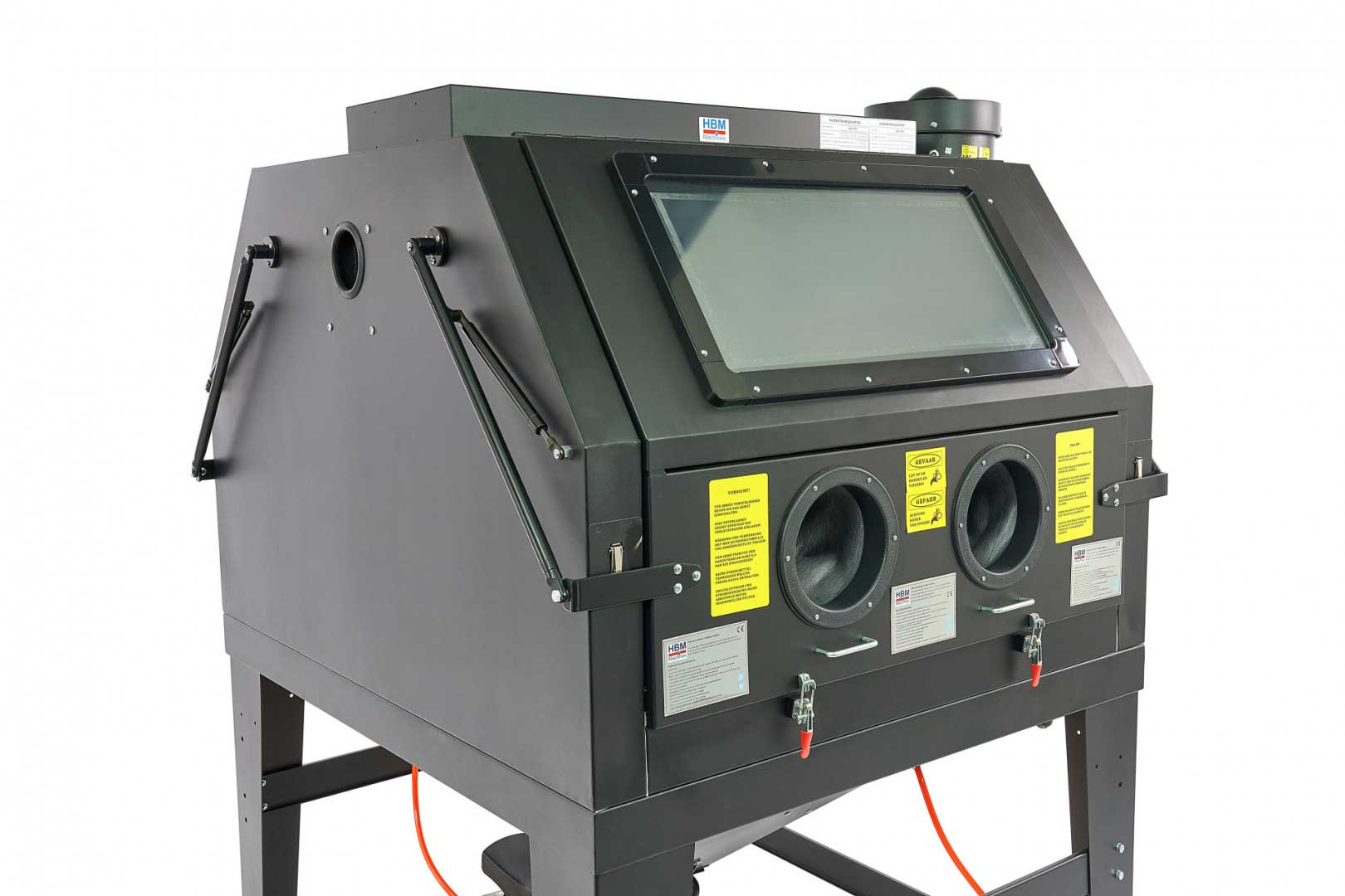 Profesionální pískovací box SBC 1200 s odsáváním - kabina pro tryskání (pískovačka)