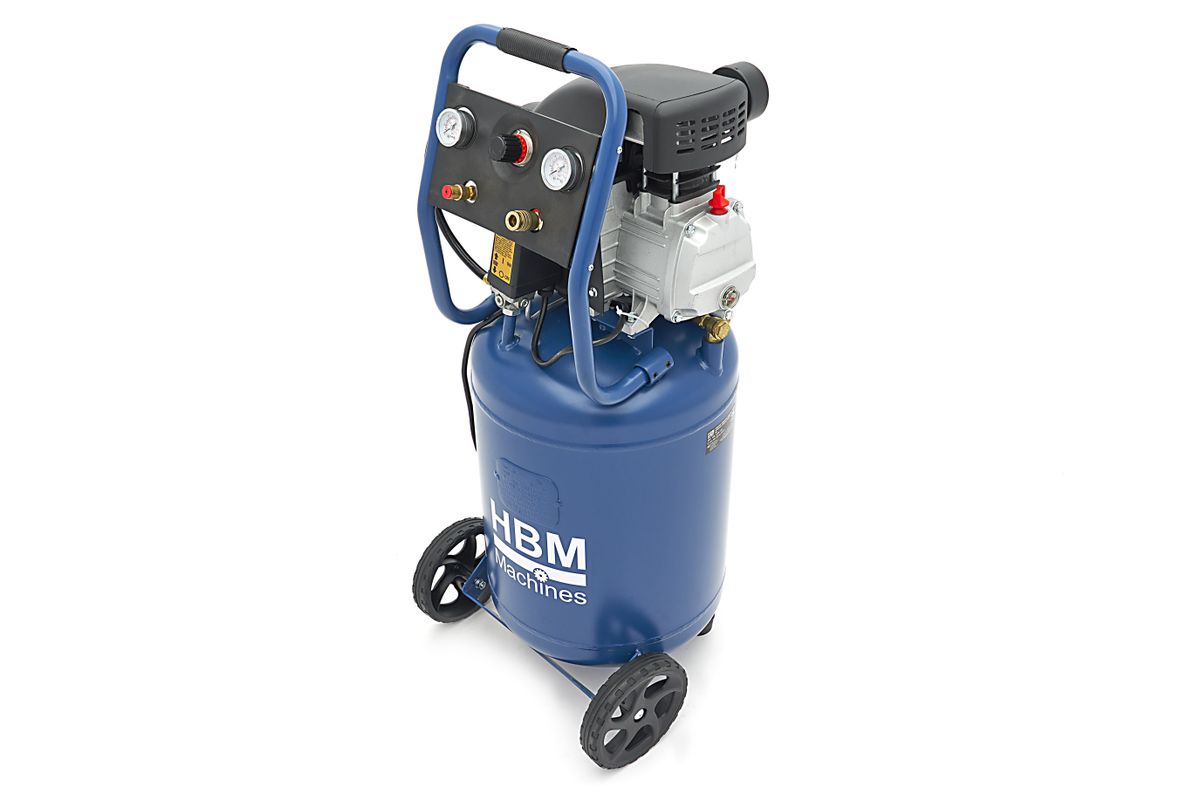 Pístový kompresor, 2HP, 50l, HBM