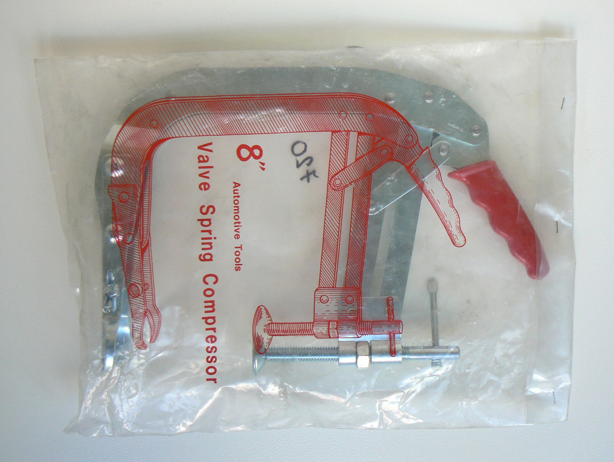 Přípravek na stlačování pružin ventilů, rozsah 75 - 240 mm, benzin, Triumf