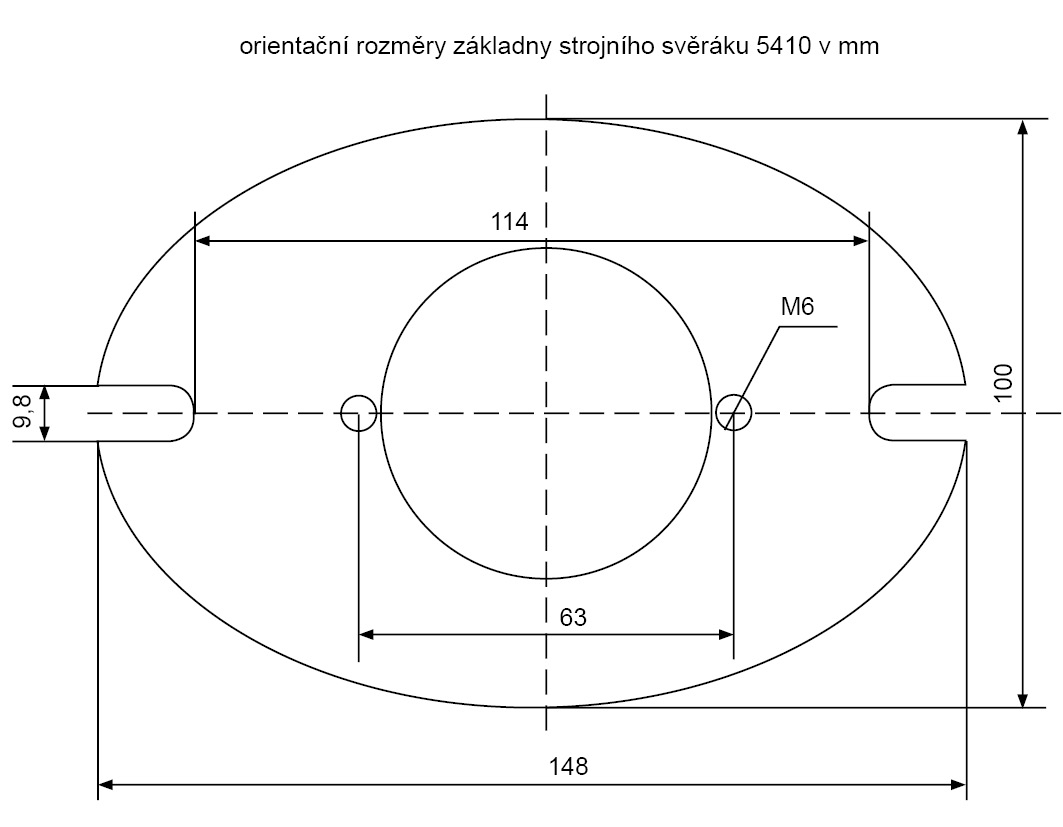 Strojní svěrák výklopný s otočnou základnou - šířka čelistí 50 mm, 3.4 kg, Warco