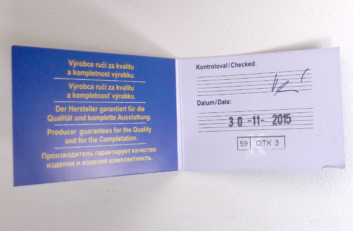 Odchylkoměr (úchylkoměr) analogový číselníkový s ouškem, KM