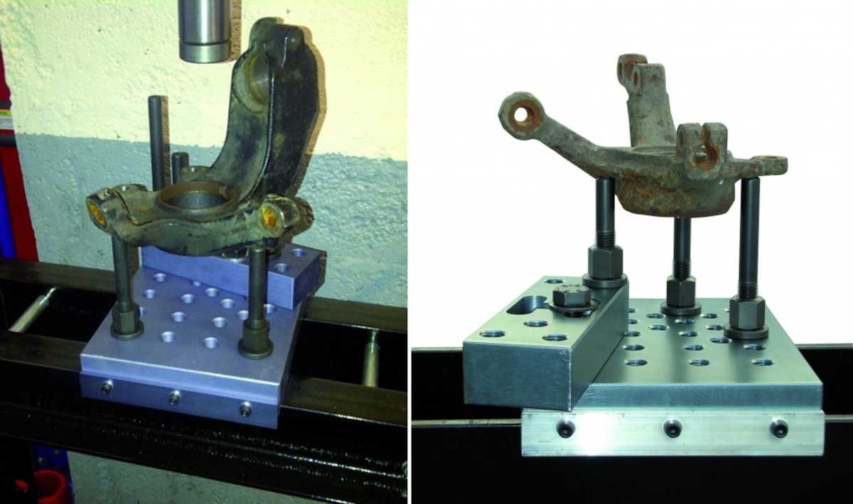 Lisovací přípravky / segmenty pro dílenské lisy - sada