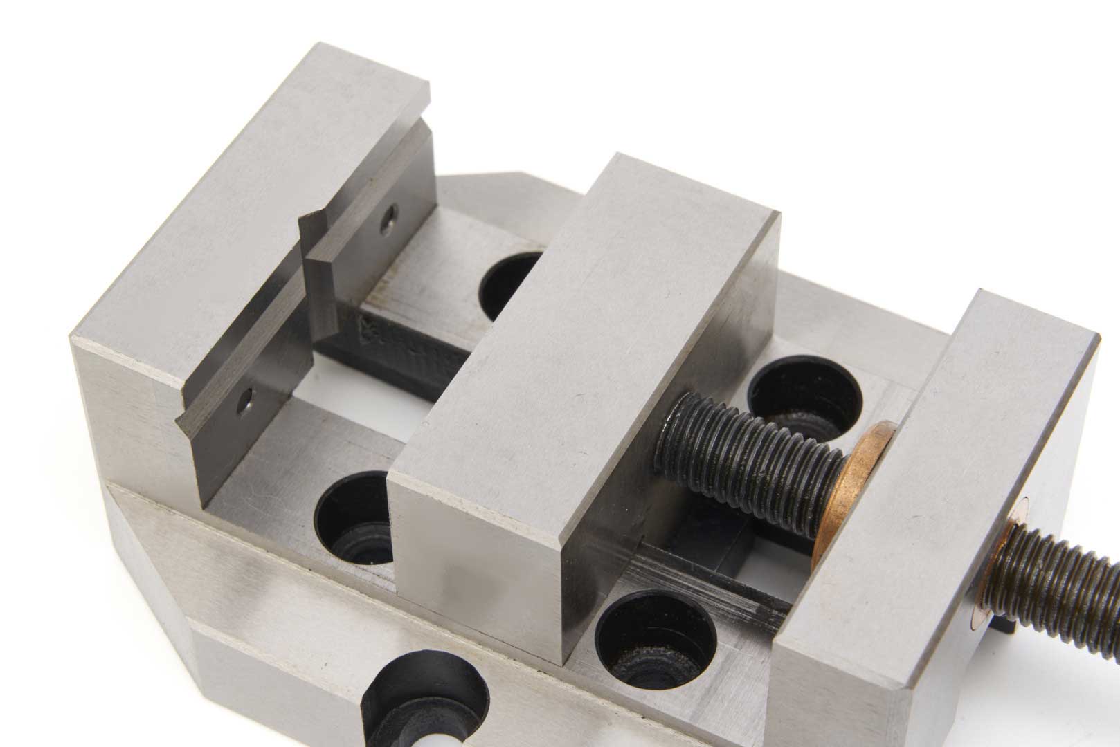 Strojní svěrák pro frézovací přípravek do soustruhu, šířka čelistí 60 mm