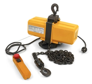 Profesionální elektrický řetězový kladkostroj, naviják 150 kg