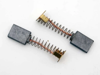 Náhradní uhlíky pro stejnosměrné motory obráběcích strojů 13,5 x 5 mm