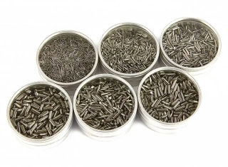 Leštící válečky pro leštící buben, průměr cca 1.5 mm, 1 kg