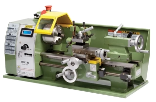 Warco WM 180, stolní soustruh na kov, variabilní otáčky, bezkartáčový motor