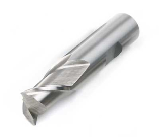 Fréza z rychlořezné oceli HSS, 2 břity, dřík 12 mm, průměr 14 mm