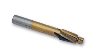 Záhlubník stupňový pro zapuštěnou hlavu šroubu - M5, stopka 8 mm, HSS-TiN, Warco