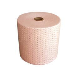 Chemický sorpční koberec - zpevněný lehký sorbent (80 cm x 50 m), RA