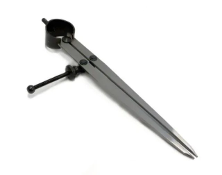 Přímé měřítko / hmatadlo s pružinou a aretací - 150 mm, Warco