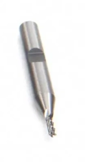 Fréza z rychlořezné oceli HSS-M2, 4 břity, dřík 6 mm, průměr 3 mm