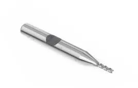 Fréza z rychlořezné oceli a 8% kobaltu HSS-Co, 4 břity, dřík 6 mm, průměr 2 mm