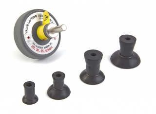 Přípravek na zabrušování ventilů s automatickou funkcí změny směru