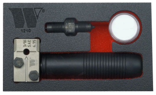 Přípravek pro pertlování brzdových trubek, Welzh