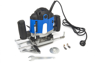 Horní frézka na dřevo 1200 W s regulací otáček, ergonomická držadla