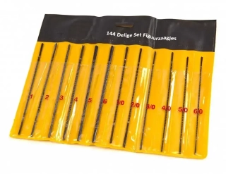 Pilové listy pro lupénkovou pilu, délka 130 mm, 144 kusů