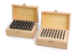 Sada raznic A-Z a 0-9, 4 mm, 36 ks