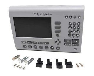 i200 DRO - profesionální digitální odměřovací jednotka pro soustruh i frézku, 3 osy, velký LCD displej, made by SINO