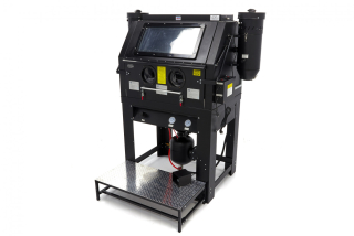 Profesionální pískovací box SBC 990 s dvojitým odsáváním - kabina pro tryskání (pískovačka)