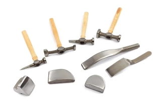 Profesionální sada karosářského / klempířského vyklepávacího nářadí 9 ks