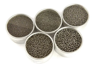 Leštící kuličky pro leštící buben, průměr cca 1 mm,  1 kg